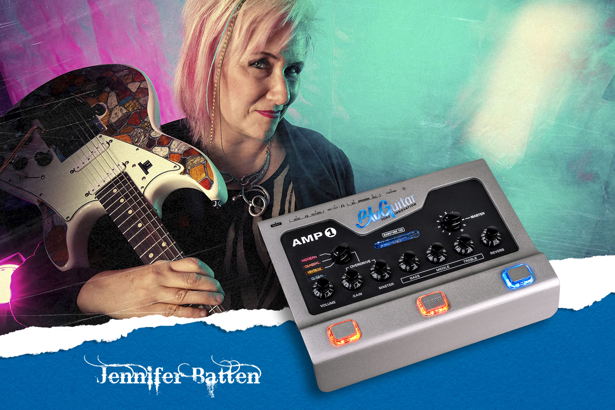 Jennifer Batten & AMP1